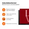 Love - Rood - Hatjes Inductie beschermer vinyl 3mm klein -zzzzzzz-td-ups
