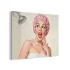 Vrouw - Douche - Roze PET vilt klein -3d