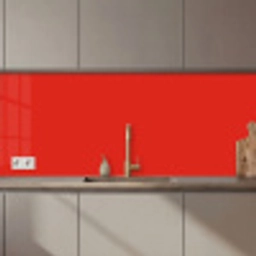 Rood - Kleur - Effen keuken achterwand 2 middel 871 zz_3dshopping