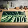 Bladeren - Tropisch - Jungle Inductie beschermer vinyl 3mm groot -sfeer5