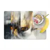 Kunst - Goud - Zilver - Abstract Placemat vinyl groot -zzzproduct_Kitchenyeah-website