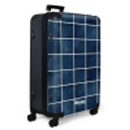 Tegel - Modern - Blauw NBS - Large koffer - Volwassenen Unisex groot -product1