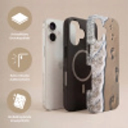 Voetstappen - Vloedlijn - Zee Toughcase MagSafe Apple iPhone 17 klein -USP_Lagen_DE