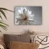 Bloem - Wit - Neutraal canvas 2cm klein -sfeer1
