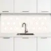 Design - Geometrie - Patroon keuken achterwand 2 middel 871 -3d