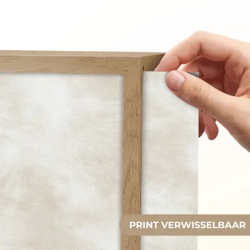 Subtiel - Structuur - Beige Light Box met batterij (Wandlamp) middel 907 -USP_websiteprintNL