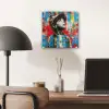 Graffiti - Vintage - Jongen - Street art - Neon - Banksy plexiglas 5mm klein -sfeer6