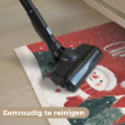Kerstgroet - Sneeuw - Rood Deurmat klein -reinigen_NL