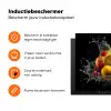 Fruit - Appel - Sinaasappel - Rode vruchten - Water Inductie beschermer vinyl 3mm klein -zzzzzzz-td-ups