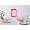 Kiss - Roze - Frans - Valentijn Muursticker klein -eettafel