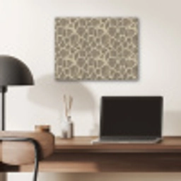 Giraf - Patroon - Beige - Bruin PET vilt klein 837 -sfeer5