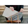 Grijs - Beton - Neutraal laptophoes neopreen klein 279 -tas