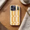 U-vorm - Retro - Oranje Telefoonhoesje iPhone 17 Pro klein 878 -sfeer1