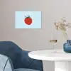 Rood - Tomaat - Groente poster papier klein -sfeer3