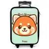 Kawai - Rode panda - Groen Kinderkoffer - Zwart klein -zzz_website3d