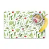 Groente - Patroon - Groen - Rood Placemat vinyl groot 368 -zzzproduct_Kitchenyeah-website