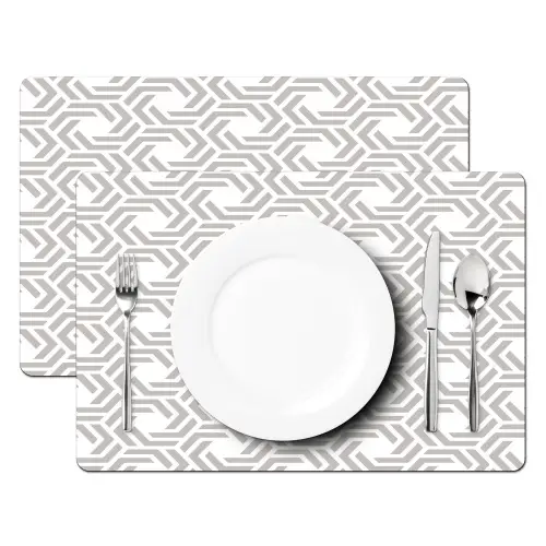 Grafisch - Patroon - Modern Placemat vinyl groot 368 -zzsfeer2_Kitchenyeah-website