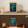 Voetballer - Trap - Blauw - Digitaal Light Box met kabel (Kinderlampje) klein -sfeer3_kind