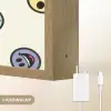 Smileys - Kleurrijk - Grappig Light Box met batterij (Wandlamp kind) middel -USP_websiteoplaadbaarNL
