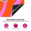 Zebraprint - Grafisch - COOL - Oranje Inductie beschermer vinyl 3mm klein -zzzzzzz-lf-onderkant