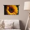 Geel - Zonnebloem - Zomers Wandkleed katoen klein -sfeer4