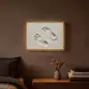 Voeten - Zand - Zee Light Box met batterij (Wandlamp) middel -sfeer4
