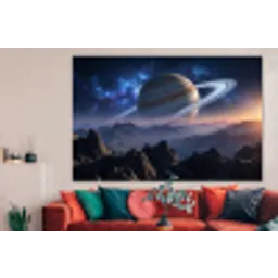 Fantasy - Kosmos - Landschap forex 5mm xxl -woonkamer
