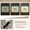 Panda - Groen - Cartoon Light Box met batterij (Wandlamp kind) middel -USP_dimbaarNL