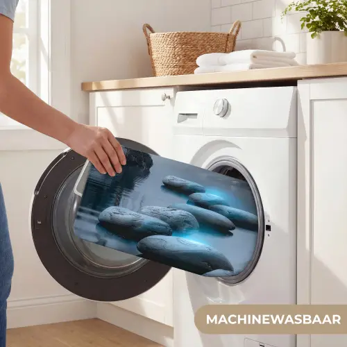 Stenen - Water - Bomen - Natuur Badmat klein -USP_WasbaarNL