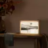 Minimalistisch - Landschap - Dimensie Light Box met kabel (Tafellamp) klein -sfeer4