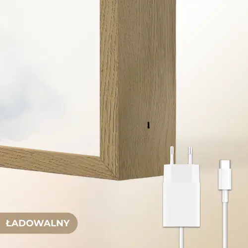 Eenhoorn - Dier - Kinderen - Unicorn Light Box met batterij (Wandlamp kind) middel -USP_websiteoplaadbaarNL