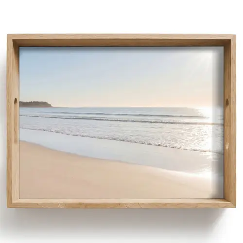 Zee - Zon - Zand Dienblad Rechthoek middel -z3d_shopping
