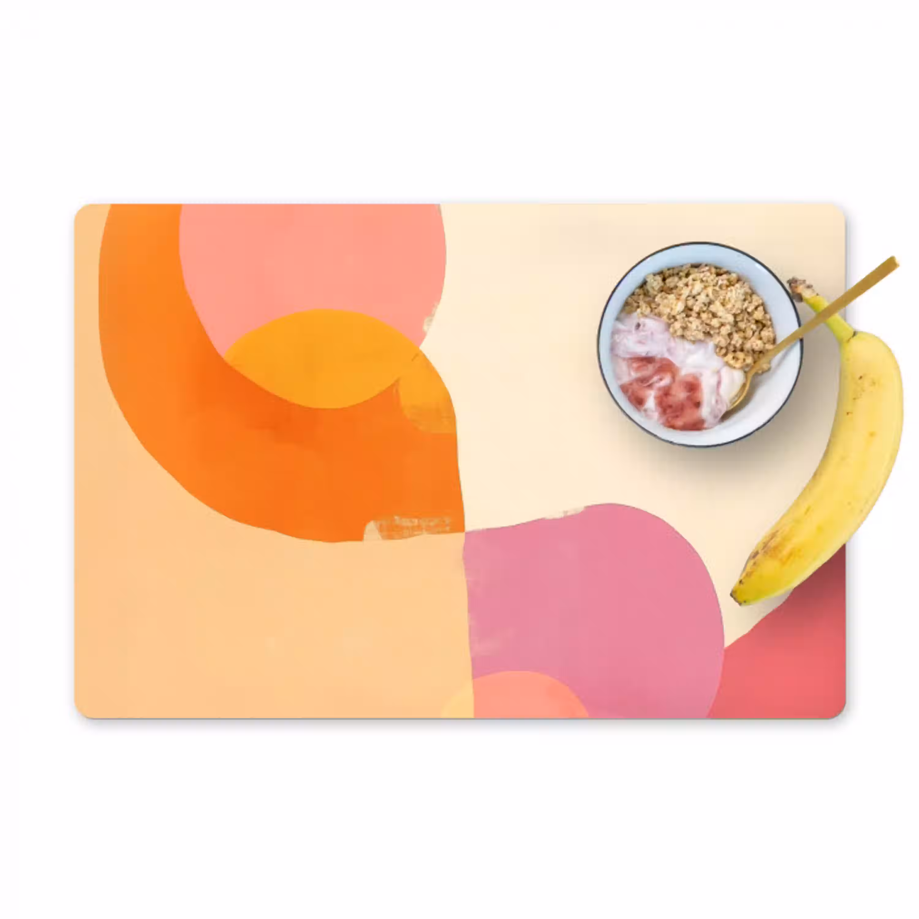Vormen - Abstract - Kleurrijk Placemat vinyl groot -zzzproduct_Kitchenyeah-website