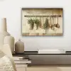 Hout - Keukengerei - Stilleven - Tegels canvas 2cm klein -sfeer6