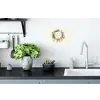 Kerstkrans - Kerst - Goud - Beige Muursticker klein -keuken