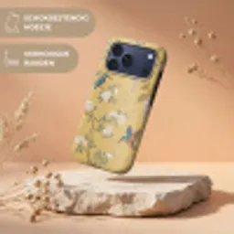 IJsvogels - Bloesem - Geel Toughcase MagSafe Apple iPhone 17 Pro Max klein -USP_RandenV_NL