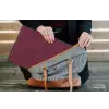 Bladeren - Patroon - Paars laptophoes neopreen klein 279 -tas