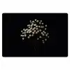 Gipskruid - Bloemetjes - Wit - Minimalistisch Placemat vinyl groot -zzsfeer1_Kitchenyeah-website