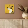 Cheetah - Illustratie - Geel aluminium wit klein -sfeer4