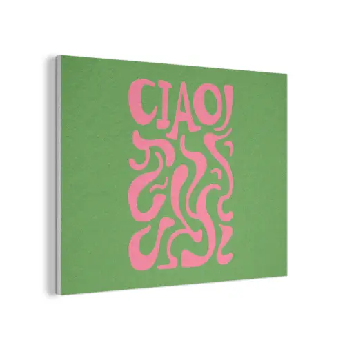 Abstract - Roze - Ciao - Vormen PET vilt klein -3d