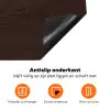 Patroon - Hardhout - Plank Inductie beschermer vinyl 3mm klein 276 -zzzzzzz-td-onderkant