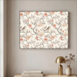 Kersenbloesem - Mus - Roze Textielframe zwart klein 947 -sfeer2