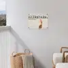 Milkshake - Kers - Rietje tuinposter los doek klein -sfeer8