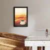 Koffie - Landschap - Oranje - Koffiebonen KitchenYeah - Keuken - Fotolijst klein -sfeer3