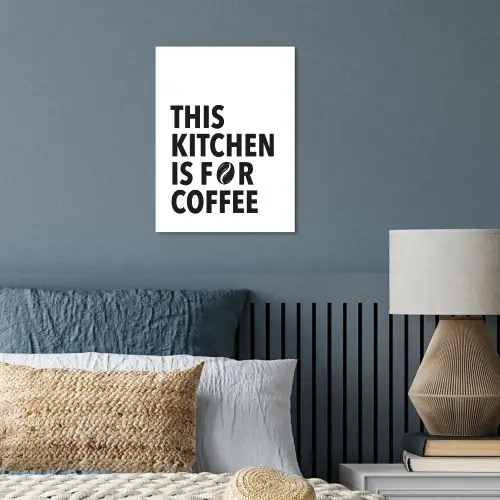 Quotes  - Koffie - Bonen - Modern poster papier klein -sfeer2