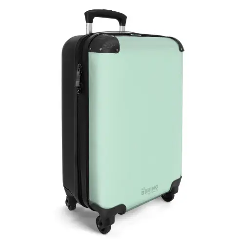Pastel - Pastelgroen NBS - Handbagage koffer - Kinderen Unisex middel -productfoto_3d