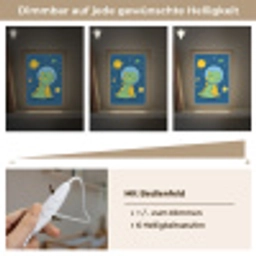 Dino - Ruimte - Planeten Light Box met kabel klein -USP_dimbaarDE