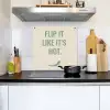 Groen - Quote - Zomer - Chilipeper Inductie beschemer met haakjes middel -sfeer2