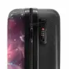Roze alien in de ruimte NBS - Handbagage koffer - Kinderen Unisex middel -slot