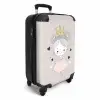 Prinses met knotjes NBS - Handbagage koffer - Unisex middel -productfoto_3d